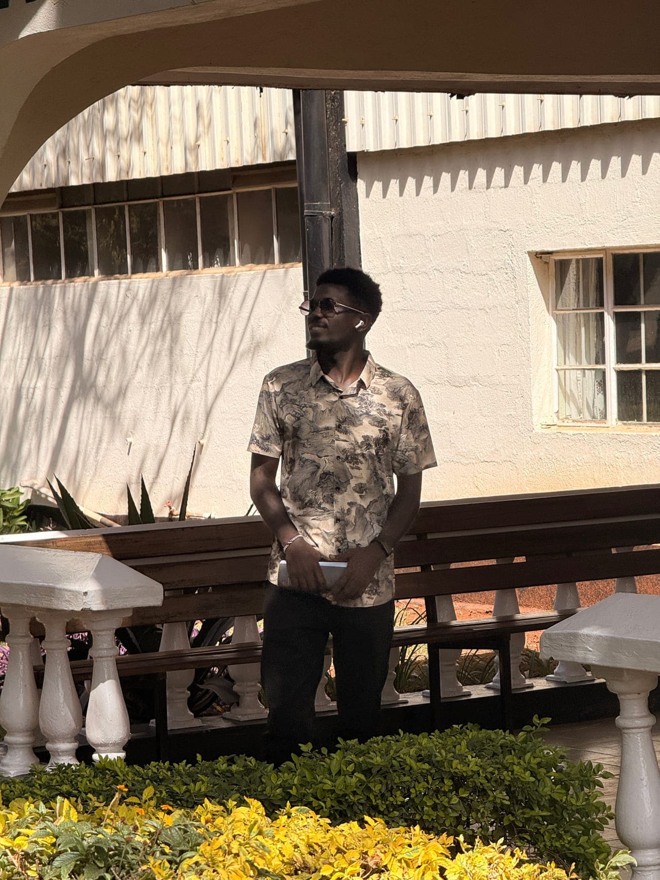 Mashel at a church compound